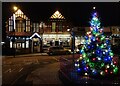 Christmas tree in Malvern Link