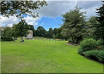 SK3387 : View across Weston Park by Mr Ignavy