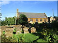 Churchyard and former school, Woodford Halse