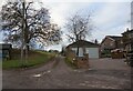 Public footpath leading to Fernhill Farm