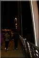 TQ3080 : Golden Jubilee Footbridge by night by Lauren