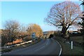 A941 approaching the Cabrach turnoff