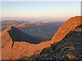 NM5233 : View of Ben More's Eastern route by Richard Murchie