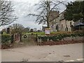 Entrance gates to St. Mary