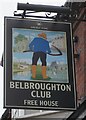 Belbroughton Workmens Club on the High Street