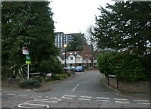 TQ0058 : Looking from Heathside Road into Marcus Court by Basher Eyre