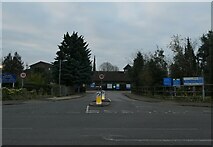 TQ0058 : Looking across Heathside Road towards Woking Community Hospital by Basher Eyre