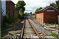 Looking west from Frinton level crossing