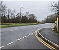 ST3689 : West along the A48, Langstone, Newport by Jaggery