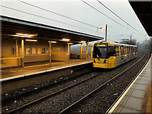 SD7807 : Metrolink Tram Leaving Radcliffe by David Dixon