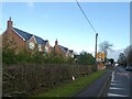 Speed limit signs for A49 south of Hadnall