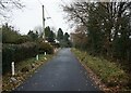 Country Lane towards Codsall Wood