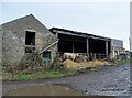 Muddy farmyard at Panshields