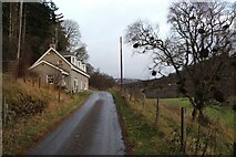 NJ1423 : Dalvrecht Cottage, Strath Avon by Alan Reid