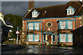 Winter sun on old house front, Fordingbridge