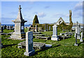 NC3968 : Graveyard with remains of Balnakeil Old Church by Trevor Littlewood