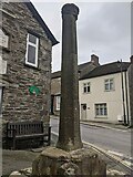 SW9348 : Old Central Cross on the A390 Fore Street in Grampound by L Nott