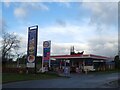 Esso filling station at Prees Heath