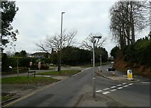 TQ0057 : Looking from Claremont Avenue into Wych Hill Lane by Basher Eyre