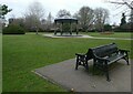 Seat in Woking Park