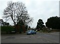 Car turning from Heathfield Road into Heathside Road