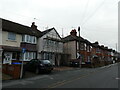 Scaffolding on a house in Walton Road