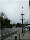 TQ0058 : CCTV pole in the High Street by Basher Eyre