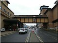 Looking from Victoria Way into Mercia Walk