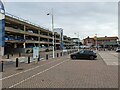 Brighton Marina Village, looking towards the multi-story car park