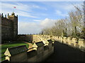 Little Castle and Upper Walk, Bolsover Castle