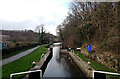 Ganny Lock, Calder and Hebble Navigation seen from Ganny Bridge, Brighouse