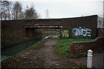 SO9394 : Old Main Line Canal at Anchor Bridge by Ian S