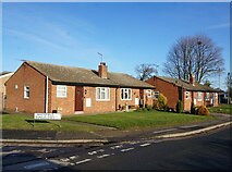 SE5521 : Whitefield Bungalows on Whitefield Lane, Whitley by Ian S