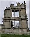 Part of the ruined south wing of Moreton Corbet Castle