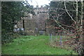 Footpath gate in wall of churchyard, Redwick