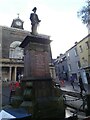 SN4120 : Boer War Memorial - Guildhall Square, Carmarthen by Gerald England
