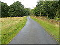 Minor road near Harden Glen