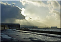 Big clouds over Newton-on-Ayr