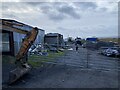 Machinery yard at Pen y Mynydd