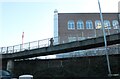 Footbridge by Hatters Way, Luton