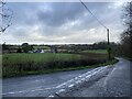 Road junction near Dyllcoed Isaf Farm