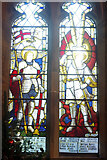 SP5558 : Badby Church - memorial window by Stephen McKay