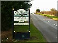 SK6535 : Cotgrave village sign by Alan Murray-Rust