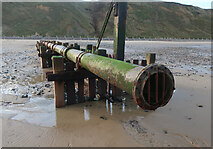 TG3037 : Outfall pipe below Cliftonville by Hugh Venables
