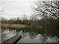 Fishing pond on the outskirts of Newark