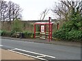 Bus stop and shelter on Penistone Road