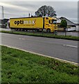 ST3091 : Optimax articulated lorry, Malpas Road, Newport by Jaggery