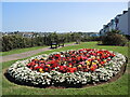 Floral display on North Furzeham Road