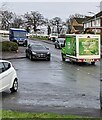 Asda home delivery van, Larch Grove, Malpas, Newport