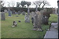 Grave stones adjacent to former Zoar Chapel